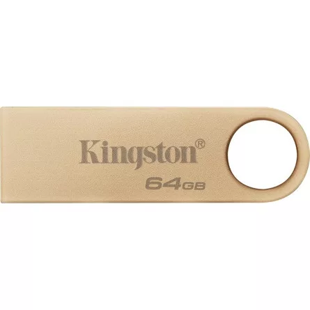 Kingston 64GB DataTraveler SE9 G3 USB-A 3.2 Gen 1 pendrive arany