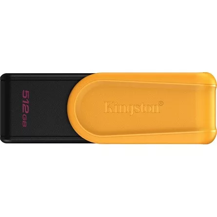 Kingston 64GB DataTraveler Exodia S USB-A 3.2 Gen1 pendrive fekete-sárga