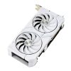 Asus Videokártya - nVidia DUAL-RTX4070S-O12G-EVO-WHITE (12288MB, GDDR6X, 2550/21000 Mhz, 192bit, 1xHDMI, 3xDP)