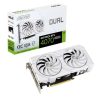 Asus Videokártya - nVidia DUAL-RTX4070S-O12G-EVO-WHITE (12288MB, GDDR6X, 2550/21000 Mhz, 192bit, 1xHDMI, 3xDP)