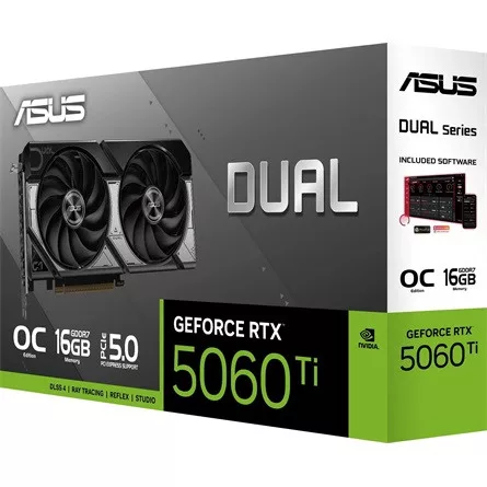 Asus GeForce RTX 5060 Ti Dual Evo OC 16GB GDDR7 128-bit graf