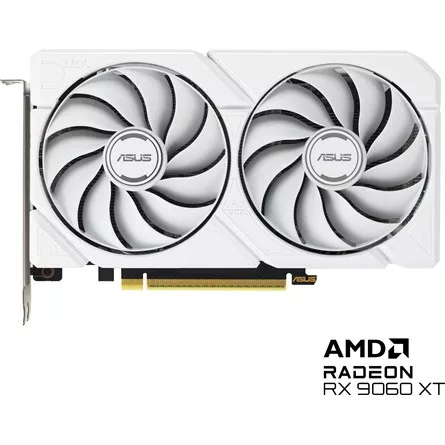 ASUS VGA ASUS AMD RX 9060 XT DUAL-RX9060XT-16G-WHITE
