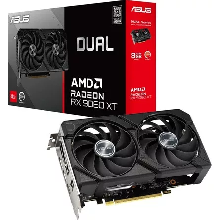 ASUS VGA ASUS AMD RX 9060 XT DUAL-RX9060XT-8G