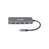 D-link USB-C to 4-Port USB 3.0 Hub with Power Delivery