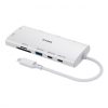 DLINK D-LINK USB-C HUB 2xUSB + 2xUSB-C + 1xPD + 2xHDMI + 1xLAN + 1xSD/TF3.0, DUP-A01