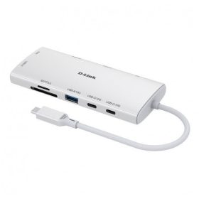   DLINK D-LINK USB-C HUB 2xUSB + 2xUSB-C + 1xPD + 2xHDMI + 1xLAN + 1xSD/TF3.0, DUP-A01