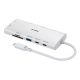 DLINK D-LINK USB-C HUB 2xUSB + 2xUSB-C + 1xPD + 2xHDMI + 1xLAN + 1xSD/TF3.0, DUP-A01