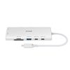 DLINK D-LINK USB-C HUB 2xUSB + 2xUSB-C + 1xPD + 2xHDMI + 1xLAN + 1xSD/TF3.0, DUP-A01