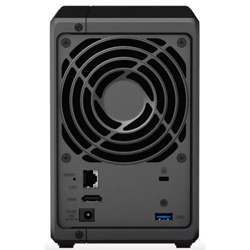 SYNOLOGY NAS 2 fiókos DVA1622 NVR Intel Celeron J4125 4x2,7GHz, 6GB DDR4, 1x1GbE, 2xUSB3.0, HDMI