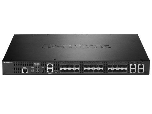 D-Link 20-Port 10G SFP+ and 4-port 10GBASE-T/SFP+ Combo Port