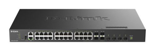 D-link 10G Layer 3 Stackable Managed Switches
24*10GBASE-T + 4*10G SFP+ + 4*25G