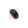 GENIUS Vezetékes egér optikai DX-123, USB, 1000dpi, Fekete/Piros