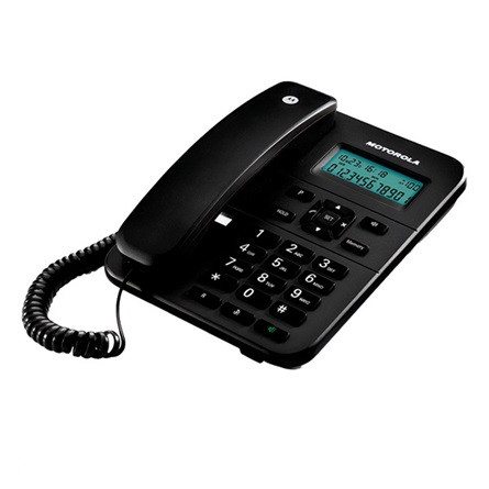MOTOROLA CT202 telefon készülék (vezetékes) FEKETE