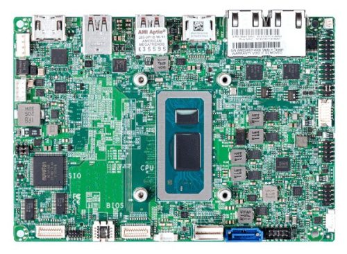 Supermicro ipari PC E100-13AD-E i5-1245UE/16GB/256GB/2x2.5GbE/Fanless/Win11