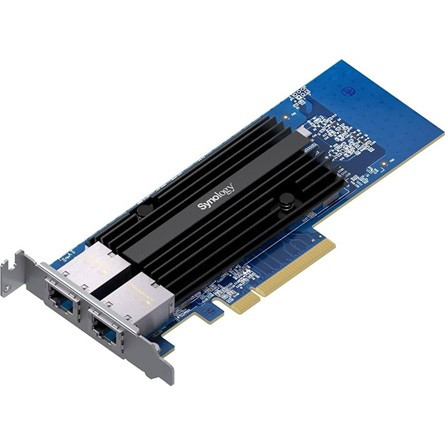 Synology E10G30-T2 10Gb/s PCIe x8 Dual RJ45 hálózati adapter low profile