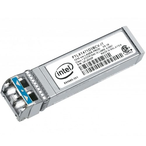 Intel Ethernet SFP+ LR Optics, 10GbE SFP+ LR module, 1310nm, 10km (10GBASE-LR/1000BASE-LX)