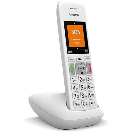 GIGASET ECO DECT Telefon E390 fehér