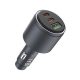 Devia EA508 65W univerzális autós töltő adapter fekete