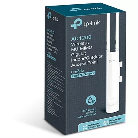 TP-LINK Wireless Access Point Dual Band AC1200 Kültéri, EAP225-OUTDOOR