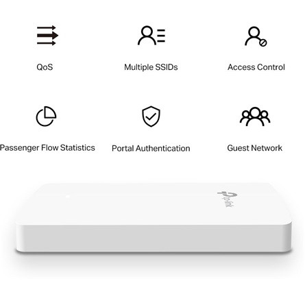 TP-LINK Wireless Access Point Dual Band AC1200 Falra rögzíthető, EAP235-WALL