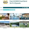 TP-Link Access Point WiFi AX3000 - Omada EAP650-Outdoor (574Mbps 2,4GHz + 2402Mbps 5GHz; 1Gbps; at PoE + 48V PoE)