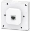 TP-Link Access Point WiFi AX3000 - Omada EAP650-Wall (574Mbps 2,4GHz + 2402Mbps 5GHz; 1Gbps; at PoE; Wifi6)