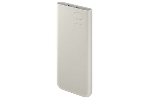 SAMSUNG vésztöltő 2 Type-C aljzat 10000mAh, PD gyorstöltő, BÉZS