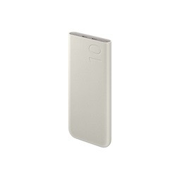 SAMSUNG vésztöltő 2 Type-C aljzat 10000mAh, PD gyorstöltő, BÉZS