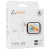 SBOX HDP SBOX EB-TWS08-W bluetooth v5.4 in-ear fülhallgató touch kijelzővel és mikrofonnal - BR+EDR+BLE - fehér