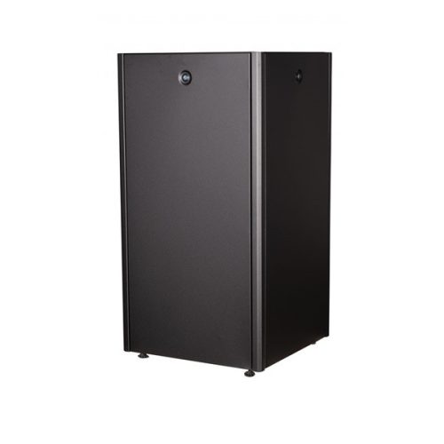 Equip Rackszekrény - EBF-22-6060-B-BAAA (19", 22U, 600x600mm, előre szerelt, fekete)