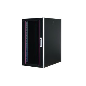   Equip Rackszekrény - EBF-22-6080-B-BAAA (19", 22U, 600x800mm, előre szerelt, fekete)