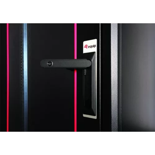 Equip Rackszekrény - EBF-22-6080-B-BAAA (19", 22U, 600x800mm, előre szerelt, fekete)