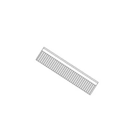   Legrand kefés kábelvezető - fali rack szekrényekhez, kikönnyített/kitörhető, nyílásokra rögzíthető (Evoline fali rack)