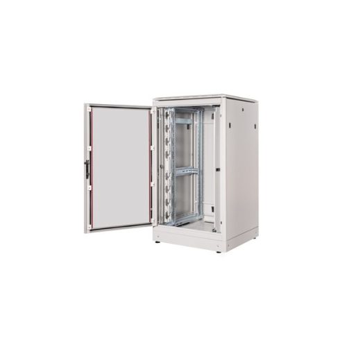 Equip Rackszekrény - EDF-26-8080-G-HJAA (19", 26U, 800x800mm, előre szerelt, szürke)