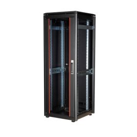   Equip Rackszekrény - EDF-32-6060-B-BIAA (19", 32U, 600x600mm, előre szerelt, fekete)