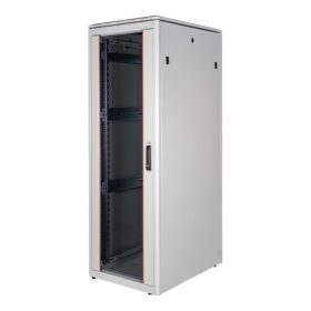   Equip Rackszekrény - EDF-36-6080-G-BIAA (19", 36U, 600x800mm, előre szerelt, szürke)