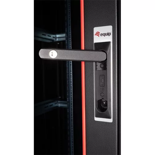 Equip Rackszekrény - EDF-42-8010-B-HJAA (19", 42U, 800x1000mm, előre szerelt, fekete)
