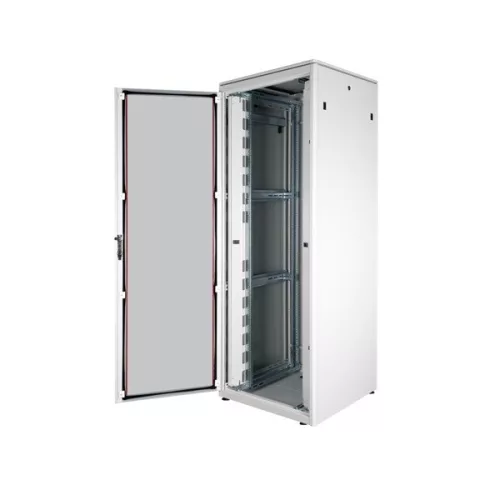 Equip Rackszekrény - EDF-47-8080-G-HJAA (19", 47U, 800x800mm, előre szerelt, szürke)