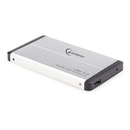 Gembird 2.5" USB3.0 SATA külső ház aluminium