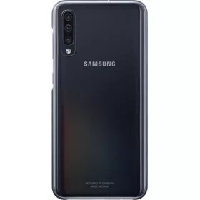   Samsung A50 SAMSUNG műanyag telefonvédő színátmenet FEKETE