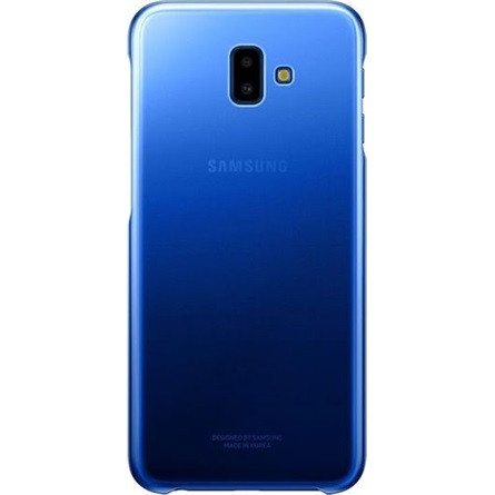 Samsung J6 Plus SAMSUNG műanyag telefonvédő színátmenet SÖTÉTKÉK