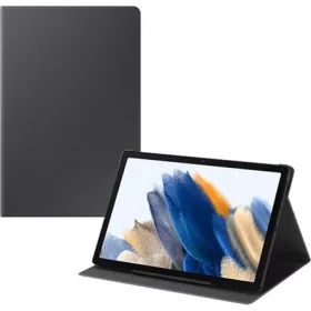   Samsung Tab A8 10.5 LTE (2021) SAMSUNG tok álló, bőr hatású aktív FLIP, asztali tartó, SÖTÉTSZÜRKE