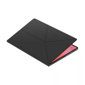   Samsung Tab S11 Ultra 5G SAMSUNG tok álló, bőr hatású aktív FLIP, mágneses, FEKETE