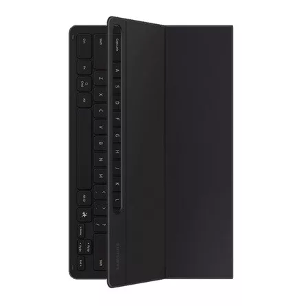 Samsung Tab S10 Plus LTE SAMSUNG tok álló, bőr hatású FLIP, angol nyelvű, FEKETE