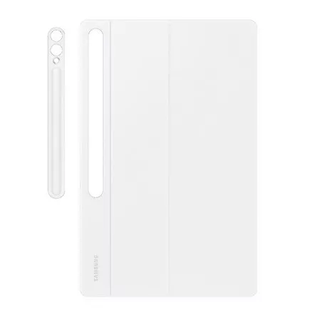 Samsung Tab S8 Ultra LTE SAMSUNG tok álló, bőr hatású FLIP, angol nyelvű, FEHÉR