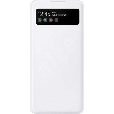 Samsung A42 5G SAMSUNG tok álló aktív FLIP, Smart View Cover, FEHÉR