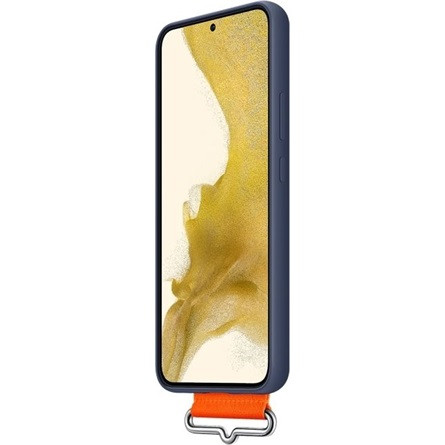 Samsung Galaxy S22 Plus kék szilikon okostelefon szilikon tok kék