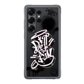   Samsung S25 Ultra SAMSUNG műanyag telefonvédő ütésállóság, cserélhető átlátszó + kártyazseb hátlap, FEKETE