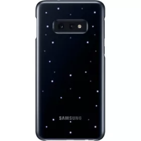  Samsung S10e SAMSUNG műanyag telefonvédő ultravékony, LED világítás, FEKETE