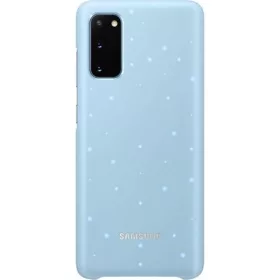   Samsung S20 5G SAMSUNG műanyag telefonvédő ultravékony, LED világítás, VILÁGOSKÉK
